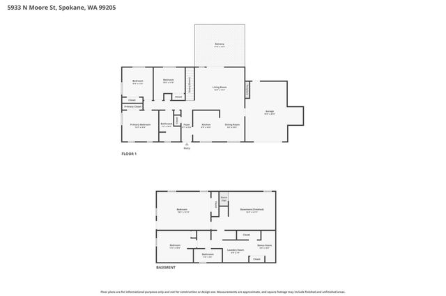 5933 N Moore St, Spokane, WA 99205