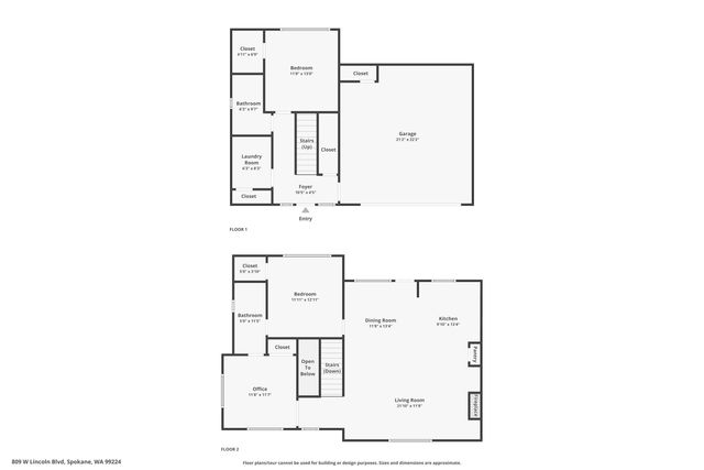 809 W Lincoln Blvd, Spokane, WA 99224