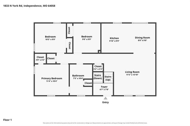 1833 N York Street, Independence, MO 64058