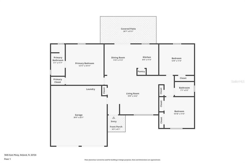 Image 44 of property listing at 1845 EAST PARKWAY, Deland, FL 32724