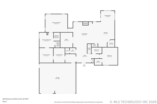 305 E Decatur Street, Broken Arrow, OK 74011