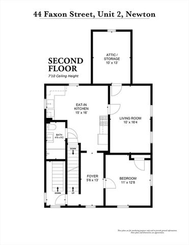 44 Faxon Street 2, Newton, MA 02458