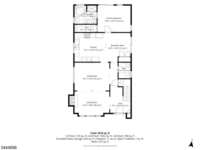 538 Willow Ave, Garwood Boro, NJ 07027