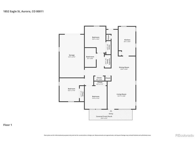 1852 Eagle St, Aurora, CO 80011
