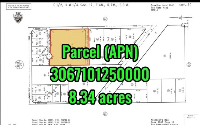 0 Desert View, Pinon Hills, CA 92372