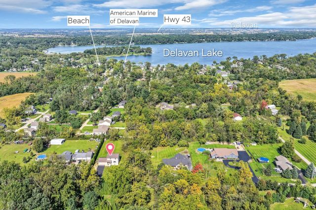 W6860 Wood AVENUE, Delavan, WI 53115