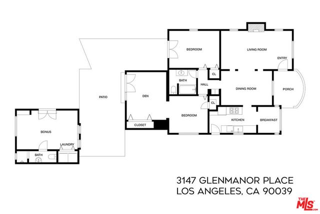 3147 Glenmanor Place, Los Angeles, CA 90039