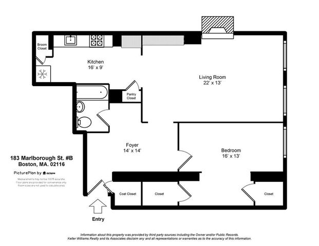183 Marlborough Street B, Boston, MA 02116