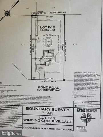 292 POND RD, Millsboro, DE 19966