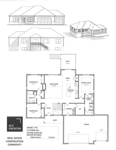 909 Red Hawk Drive, Milton, WI 53563