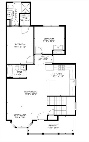 40 Catherine St 2, Boston, MA 02131