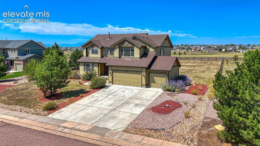 10450 Pictured Rocks Drive, Peyton, CO 80831 — exterior