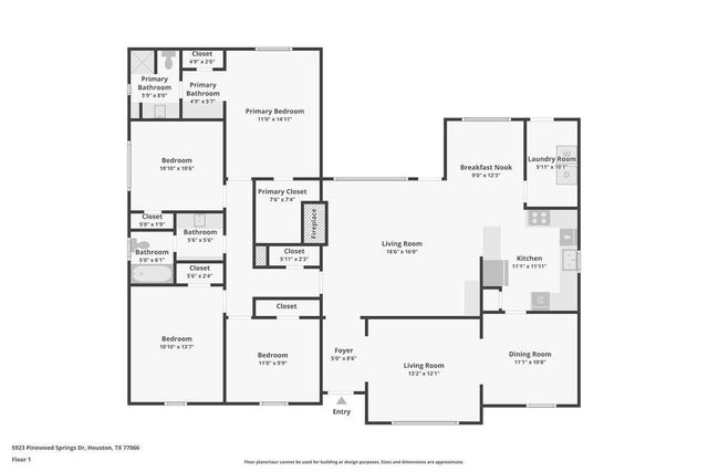 5923 Pinewood Springs Drive, Houston, TX 77066
