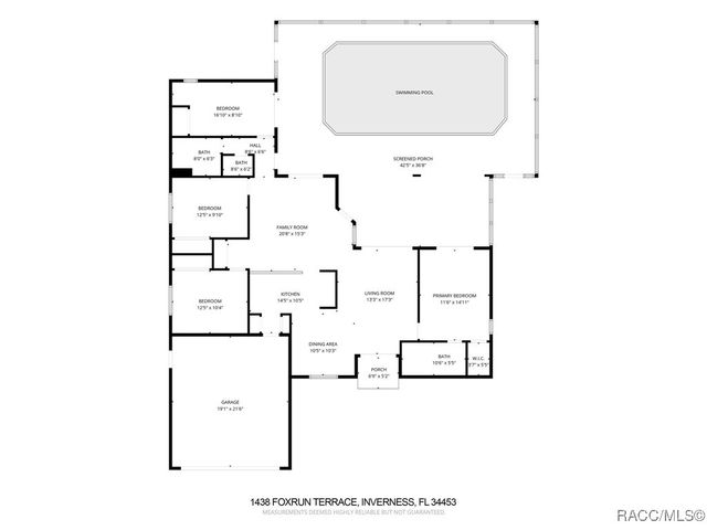 1438 N Foxrun Terrace, Inverness, FL 34453
