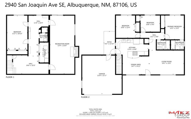 2940 San Joaquin Avenue SE, Albuquerque, NM 87106