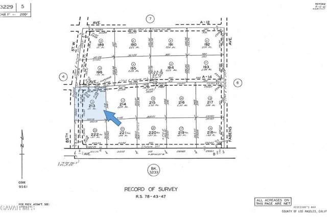0 Avenue A14 & 85th St W, Antelope Acres, CA 93536
