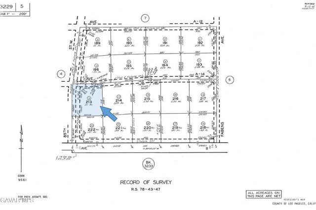 0 Avenue A14 & 85th St W, Antelope Acres, CA 93536