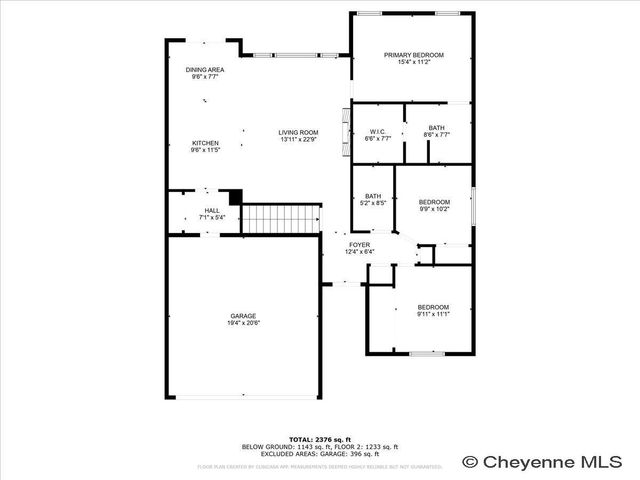 2130 BLUE NORTHER LN, Cheyenne, WY 82007