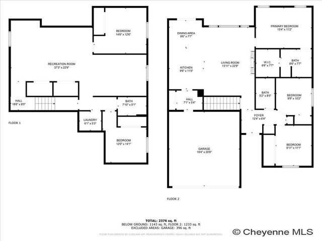 2130 BLUE NORTHER LN, Cheyenne, WY 82007