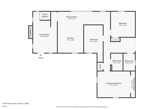 7950 W Eagle Lake Road, Peotone, IL 60468