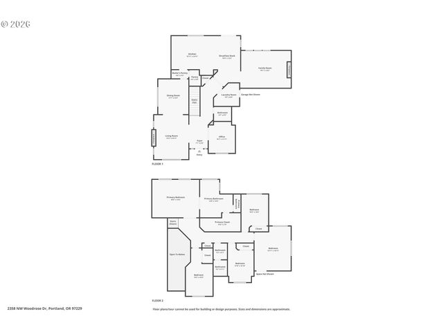 2358 Nw WOODROSE Dr, Portland, OR 97229