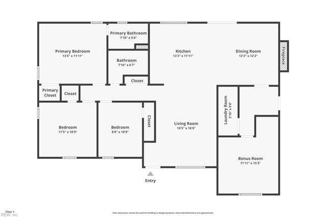 5 Jimmy CIR, Hampton, VA 23666