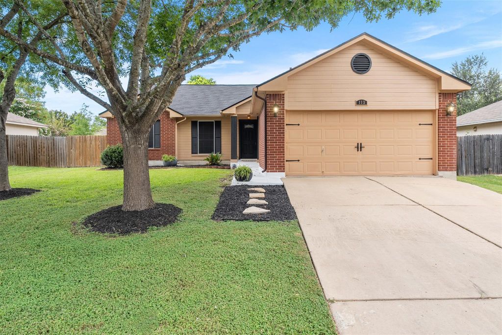 113 MEADOWSIDE DR, Hutto, TX 78634