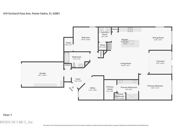 419 ORCHARD PASS Avenue, Ponte Vedra, FL 32081