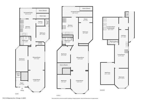 1012 N RIDGEWAY Avenue, Chicago, IL 60651