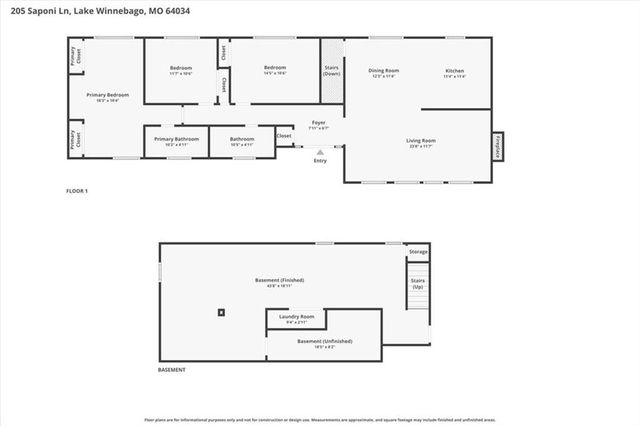 205 Saponi Lane, Lake Winnebago, MO 64034