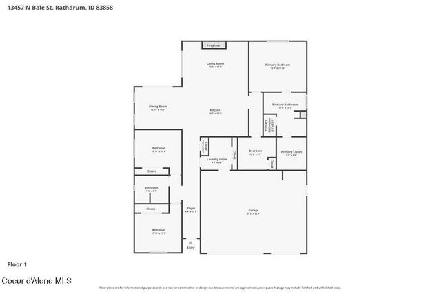 13457 N Bale St, Rathdrum, ID 83858