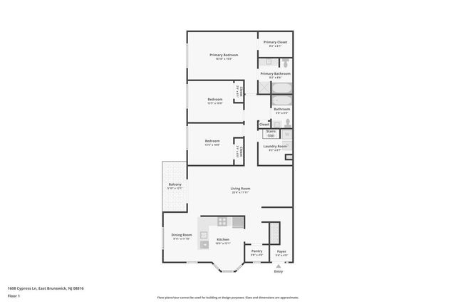 1608 Cypress Lane 8, East Brunswick, NJ 08816