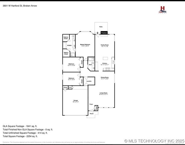 3801 W Hartford Avenue, Broken Arrow, OK 74012