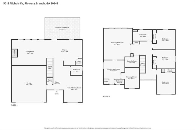 5019 Nichols Drive, Flowery Branch, GA 30542