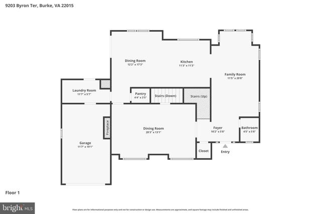 9203 BYRON TER, Burke, VA 22015