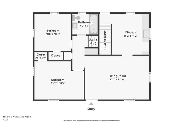 418 Harrison AVENUE, Waukesha, WI 53186