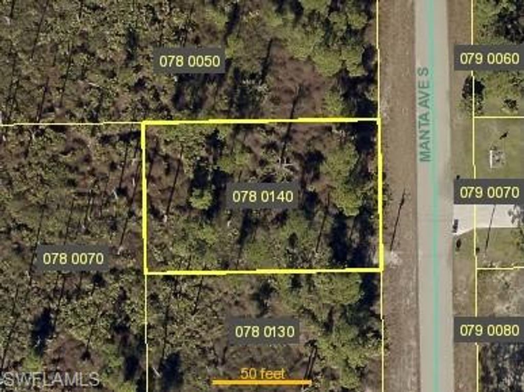 1052 Manta AVE S, LEHIGH ACRES, FL 33974 — exterior