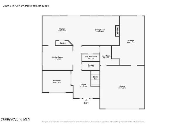 2699 E Thrush DR, Post Falls, ID 83854