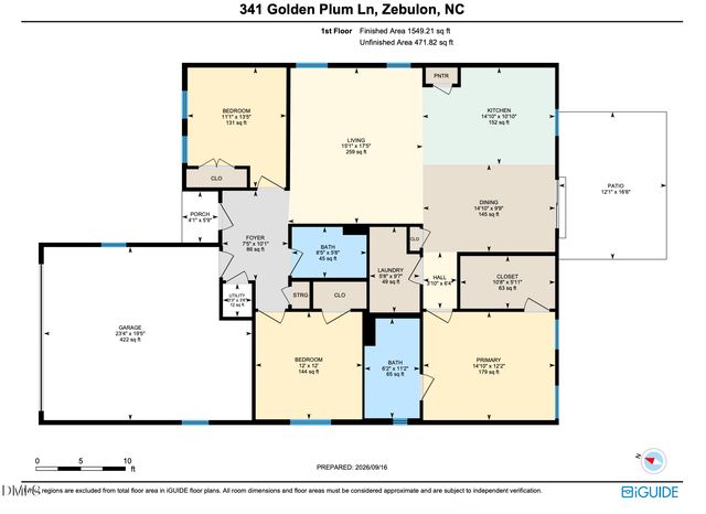 341 Golden Plum Lane, Zebulon, NC 27597