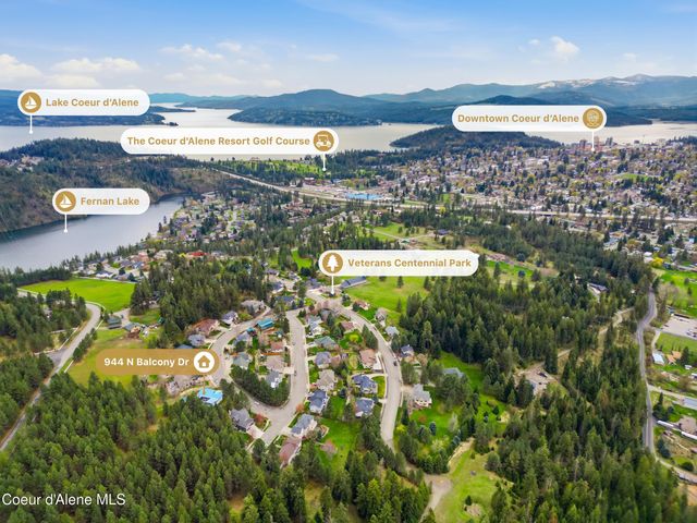 944 N Balcony DR, Coeur D'alene, ID 83814