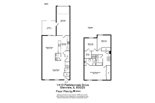 1410 Pebblecreek Drive, Glenview, IL 60025