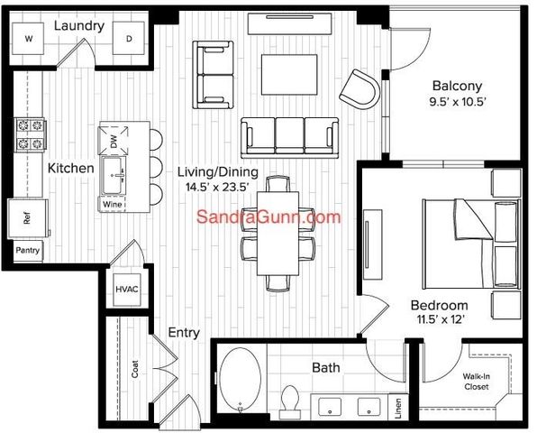 160 Birdsall Street 1143, Houston, TX 77007