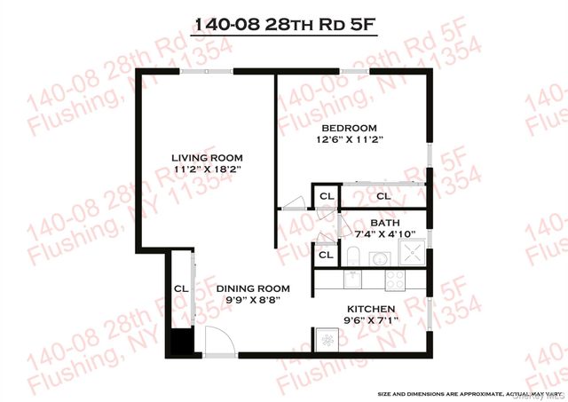 140-08 28th Road 5F, Flushing, NY 11354