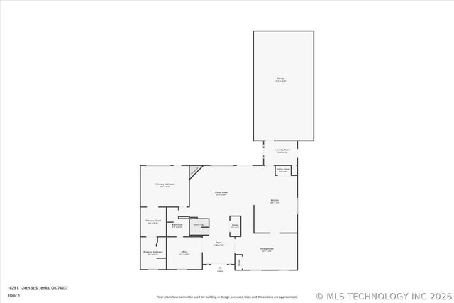 1629 E 124th Street S, Jenks, OK 74037