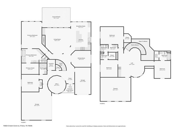 15653 Crown Cove Lane, Frisco, TX 75035