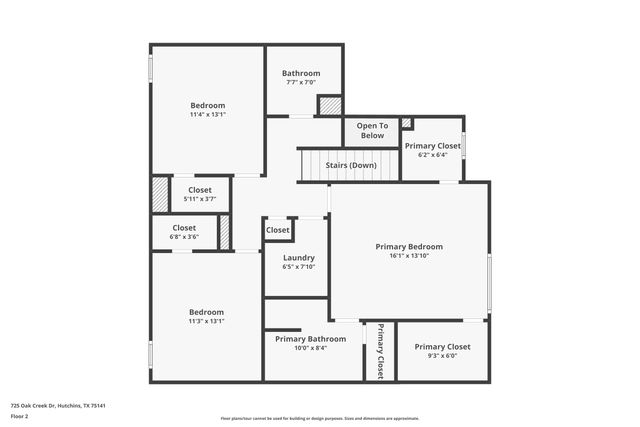 725 Oak Creek Drive, Hutchins, TX 75141