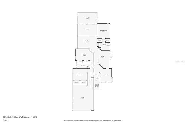 9474 MISSISSIPPI RUN, Weeki Wachee, FL 34613