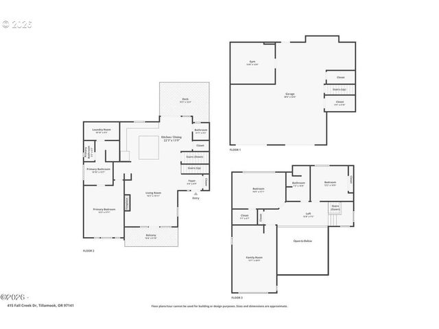 415 FALL CREEK Dr, Oceanside, OR 97134
