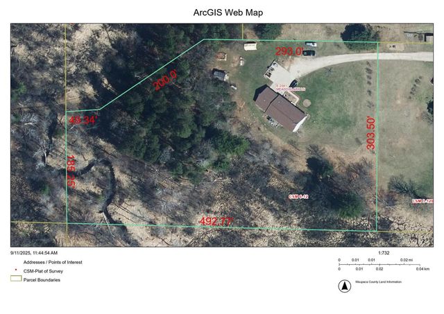 E2041 MEADOWLARK LANE, Waupaca, WI 54981