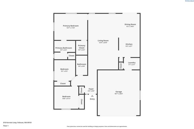 610 Harvest Loop, Palouse, WA 99161